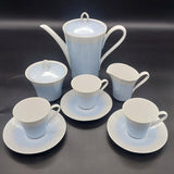 Zeh Scherzer - Blue with Grey Spots - Coffee Set