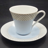 Zeh Scherzer - Blue with Grey Spots - Coffee Set