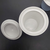 Zeh Scherzer - Blue with Grey Spots - Coffee Set