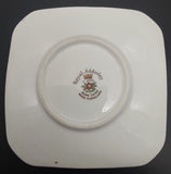 Adderley - Pink Roses B - Square Condiment/Trinket Dish