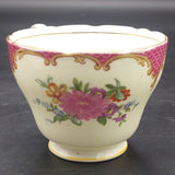 Aynsley - Floral Spray with Pink Rim - Duo