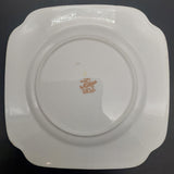 Bell China - Ring of Yellow Leaves, Green Rim - Trio