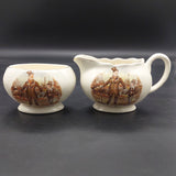 Lancaster & Sandland - Mcawber Introduces David to London - Milk Jug and Sugar Bowl