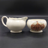 Lancaster & Sandland - Mcawber Introduces David to London - Milk Jug and Sugar Bowl
