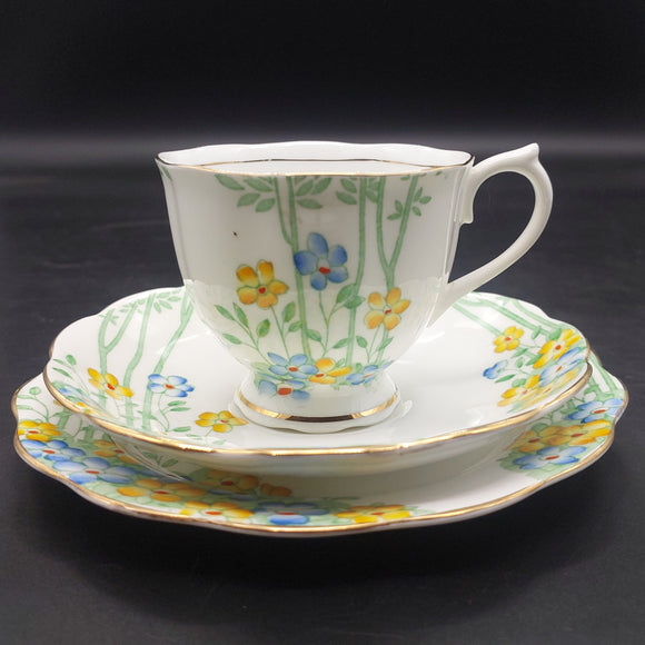 Royal Albert - Dell, Blue and Orange - Trio