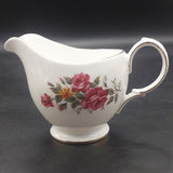 Queen Anne - Red Roses, Orange Daisy, 8628 - Milk Jug
