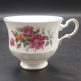 Queen Anne - Red Roses, Orange Daisy, 8628 - Cup