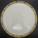 Bishop & Stonier - Flowers on Yellow and Black Band - Tea Set