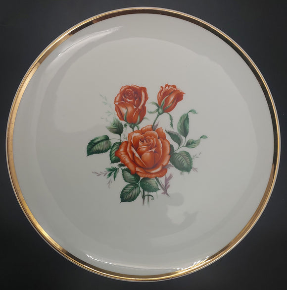 Schumann - Red Roses - Cake Plate