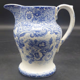 Unmarked - Blue and White Flowers - Jug
