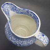 Unmarked - Blue and White Flowers - Jug