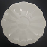 Tuscan - White with Petal-shaped Rim - Saucer