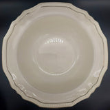 Alfred Meakin - Cream with Thin Gold Band - Serving Bowl
