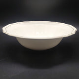 Alfred Meakin - Cream with Thin Gold Band - Serving Bowl