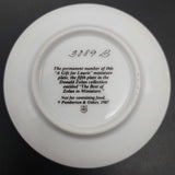 Pemberton & Oakes - Donald Zolan's A Gift for Laurie - Miniature Display Plate