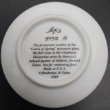 Pemberton & Oakes - Donald Zolan's Colours of Spring - Miniature Display Plate