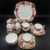 Royal Albert - Old English Rose 4571 - 21-piece Tea Set, A