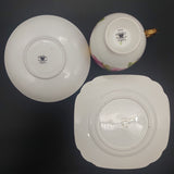 Royal Albert - Old English Rose 2735, Heavy Gold Rim - Trio: Smooth Cup