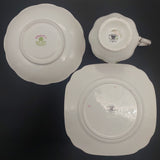 Royal Albert - Old English Rose 2735 - Trio: Hampton Cup, Square Side Plate