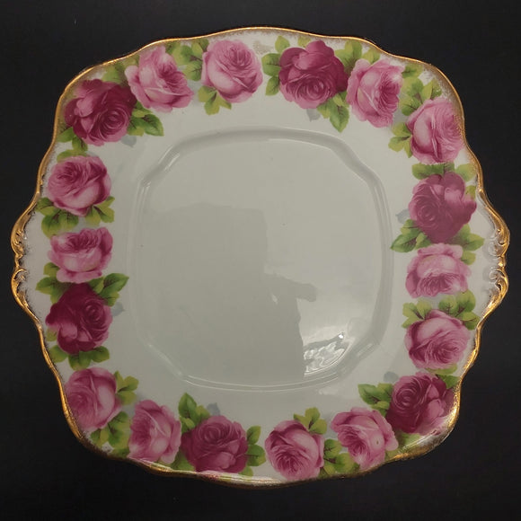 Royal Albert - Old English Rose 1940 - Cake Plate