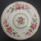 Grafton - Floral Sprays and Geometric Border - Side Plate