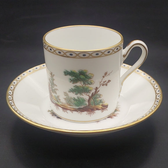 Richard Ginori - Watteau-style Landscapes, Pattern B - Demitasse Duo