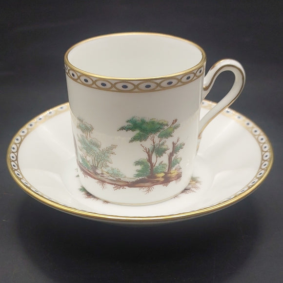 Richard Ginori - Watteau-style Landscapes, Pattern C - Demitasse Duo