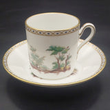 Richard Ginori - Watteau-style Landscapes, Pattern C - Demitasse Duo