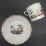Richard Ginori - Watteau-style Landscapes, Pattern C - Demitasse Duo