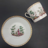 Richard Ginori - Watteau-style Landscapes, Pattern D - Demitasse Duo