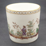Richard Ginori - Watteau-style Landscapes, Pattern E - Demitasse Duo