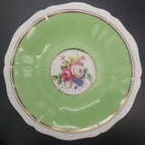 Paladin - Floral Spray with Green Band - Saucer