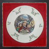 Royal Doulton - Christmas 1981 - Display Plate in Original Box