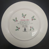 Royal Doulton - Christmas 1981 - Display Plate in Original Box