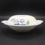 Johnson Brothers - Blue Flowers - Lidded Serving Dish