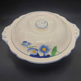 Johnson Brothers - Blue Flowers - Lidded Serving Dish