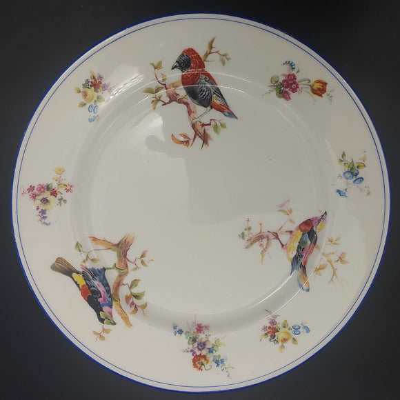Royal Doulton - Three Birds on Branches - Luncheon Plate