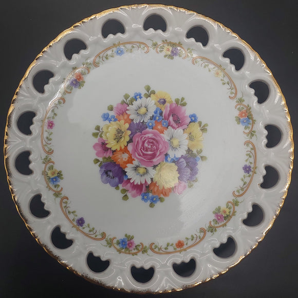 Westminster - Lady Hamilton - Pierced Rim Display Plate