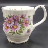 Royal Albert - Flowers of the Month Series: September - Michaelmas Daisy - Mug