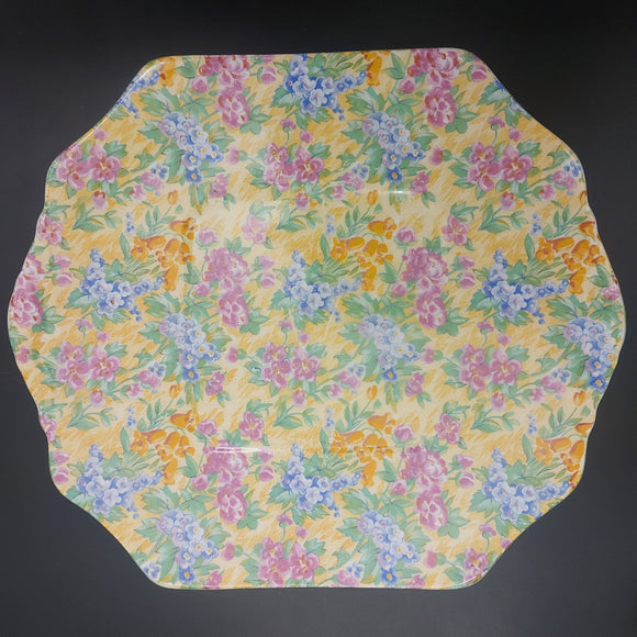 Sampson Smith Old Royal - All-Over-Floral - Cake Plate