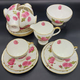Foley - Century Rose - 20-piece Tea Set