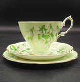 Royal Albert - Laurentian Snowdrop on Green - Trio