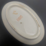 Imperial Bonn - Red and Blue Flowers - Oval Dish
