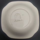 A J Wilkinson -Colourful Flowers, Gold Filigree Rim - Fruit/Dessert Bowl