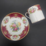 Shelley - Duchess, Red, 13401 - 15-piece Coffee Set