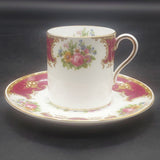 Shelley - Duchess, Red, 13401 - 15-piece Coffee Set