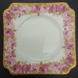 Royal Doulton - Raby Rose, Brushed Gold Rim - 20-piece Tea Set