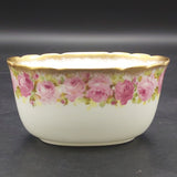 Royal Doulton - Raby Rose, Brushed Gold Rim - 20-piece Tea Set