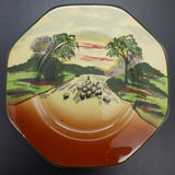 Empire - Sunset Hour - Sandwich Tray and Plates