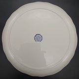 James Kent - English Countryside, Blue and White - Cake/Pavlova Plate